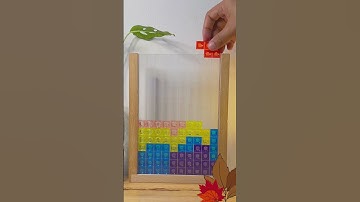 PART 64 || Tetris ASMR for Sleep: Colorful Blocks & Gentle Taps