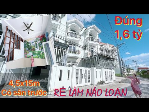 Video ????NÁO LOẠN Bởi nhà 2lầu 4phòng ngủ full giá 1,6tỷ... - youtube