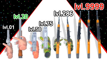 (2025) Gun Collect March 3D Level Up Guns Max Level Gameplay