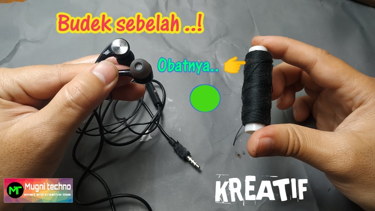 Cara baru Perbaiki headset mati sebelah