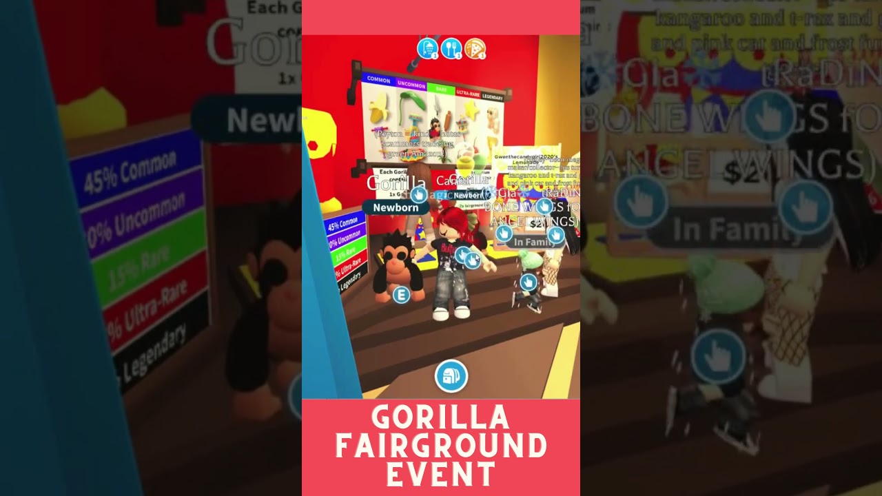 Adopt Me! Gorilla Fairgrounds Event.  Opening an event Box! (Roblox)  