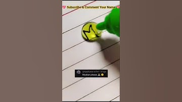 Calligraphy bubble name💭Tag to Muskan❤️#youtube #art #name #lettering#smileycrafter #shorts#yt #tag