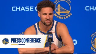 2023-24 Golden State Warriors Media Day | Klay Thompson