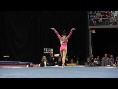 Aly Raisman - Floor Exercise - 2016 P&G Gymnastics Championships – Sr. Women Day 1