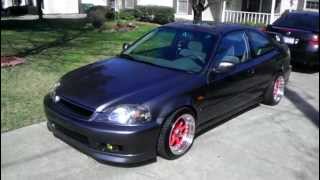 Civic Ek Red R 002 16X8