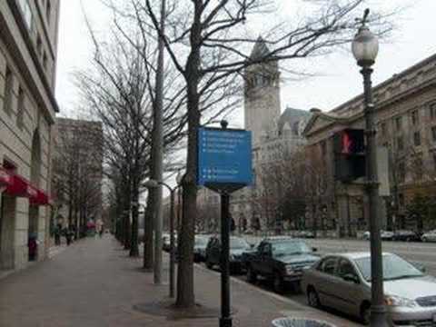 Maura Sullivan's "Christmas Eve in Washington" with images of (mostly) Pennsylvania Avenue - America's Main Street.