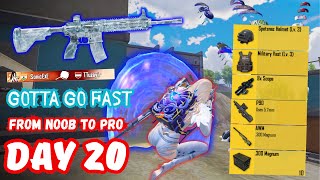 DAY 20 😈 PROGRESS IS VISIBLE, BUT I STILL HAVE A LOT TO LEARN | PUBG MOBILE-BGMI