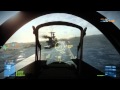 Battlefield 3  multiplayer  jet landing on carrier
