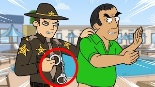 Worst Thief Ever Sells Stolen Items to COPS (animated)