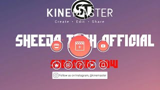 how to change kinemaster background image and logo