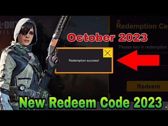 Call of Duty Mobile Redeem Codes: December 2023
