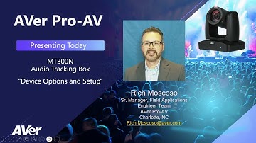 AVer MT300N Basic Setup for Next Level Audio Tracking