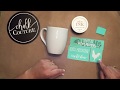 Custom DIY Coffee/Tea Cups or Mugs with Chalk Couture Ink!-Fast and Easy