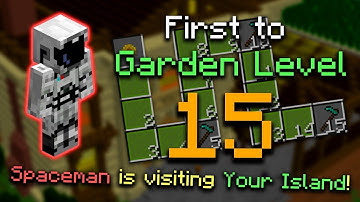 FIRST To Complete The Garden Update! (Garden 15) | Hypixel Skyblock