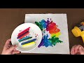 Easy Melted Crayon Art That Looks Like Alcohol Inks!