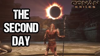 The Second Day on a PvP Server - Conan Exiles