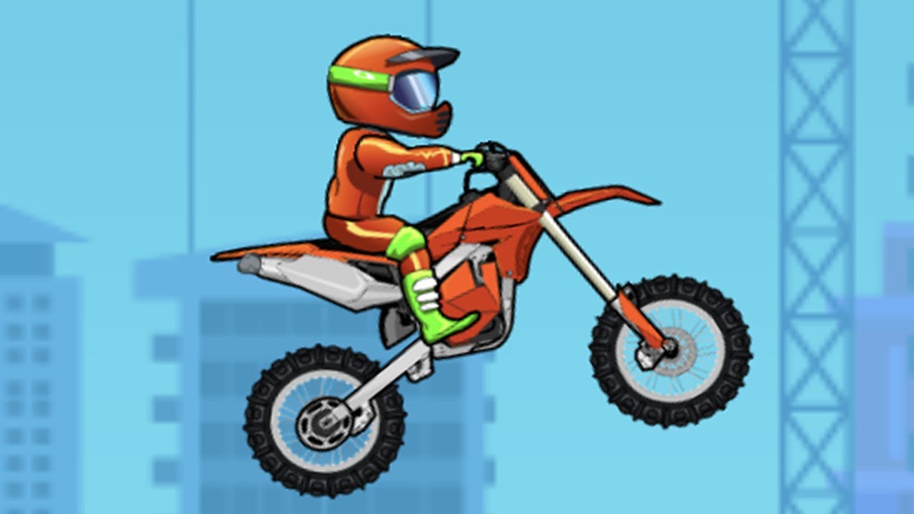 Melhor Jogo de MOTO Para Celular Moto X3M Bike Race Game Android ios  Gameplay 