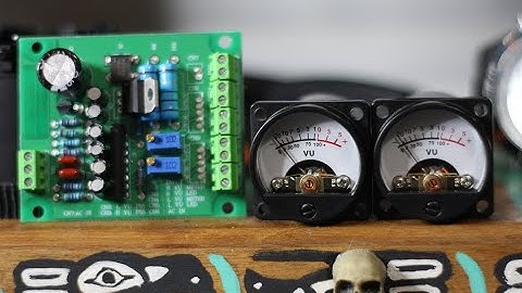 2PCS 12-15V/300mA VU Meter Warm Back Light*overview*