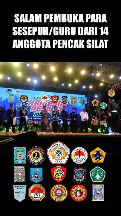 Salam Pembuka dari 14 Anggota Perguruan