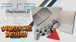 Sony PlayStation 2 (PS2) | Satin Silver | SCPH-90000 SS | REVIEW | UNBOXING | GAMETEST