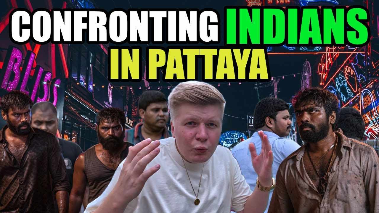Indian CONFRONTATION In Pattaya Thailand