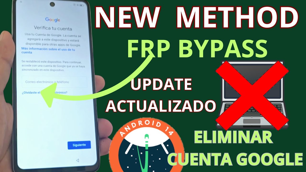 Nuevo Método 2025 SIN PC Android 14 - Eliminar cuenta de google zte ...