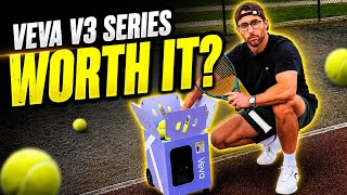 Veva V3 Series Tennis Ball Machine Review (Is It Worth It)