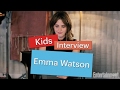 Emma watson answers questions from kids  entertainment weekly