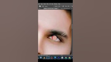 Change the eye colour in Photoshop #2MinuteTutorial #ytshort #ytshort
