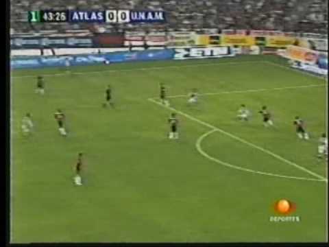 Atlas 1-2 Pumas GOL Francisco Fonseca Apertura 04 ...