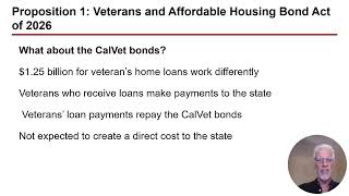 Proposition 1: Veterans and Affordable Housing Bond Act of 2026