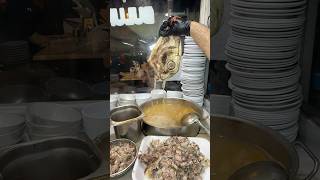 Kuzu kelle paça çorbası | İstanbul’da Tezveren Baba Ocakbaşı. #istanbul #çorba #soup #paça#yemek