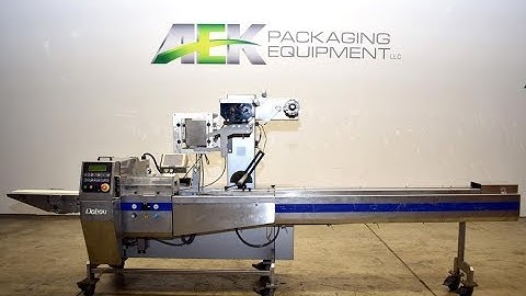 Used- Doboy Model Linium 301 Horizontal Flow Wrapper. - stock # 70584065