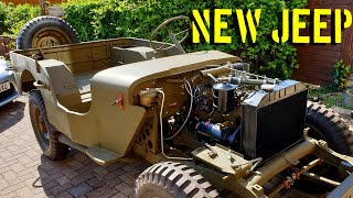 Getting ready to start my Willys jeep Engine for the First Time!