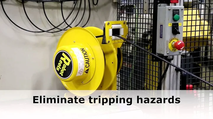 Teach Pendant Cable Reel for Fanuc, ABB, and Motoman Robots!