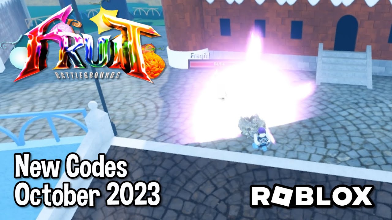 NEW* WORKING ALL CODES FOR Fruit Battlegrounds IN 2023 OCTOBER! ROBLOX Fruit  Battlegrounds CODES 