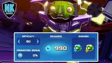 Angry Birds Transformers - Devastator Spark Run Series - Level 90