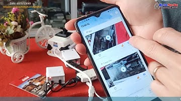 Test Camera Yoosee 4 Dâu Ngoài Trời Xoay 360 Độ Có Màu Ban Đêm Cho Anh Thiện Hà Nội