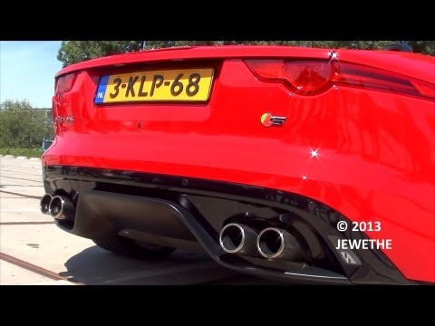 Jaguar F-Type V8 S & V6 S LOUD Sounds!! Revs, Accelerations And More! (1080p Full HD)