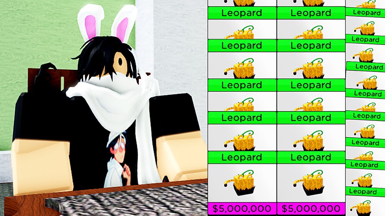 Não Acredito! FRUTA LEOPARDO na LOJA do Blox Fruits #roblox #bloxfruit