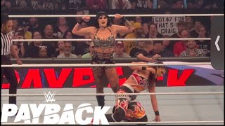 Rhea Ripley vs Raquel Rodriguez WOMENS CHAMPIONSHIP FULL MATCH - WWE PAYBACK 9/2/23