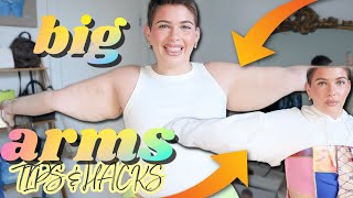 IF YOU WANT TO BE CONFIDENT WITH BIG ARMS WATCH THIS!! Loose skin, Stretch Marks, Fashion Tips, etc.