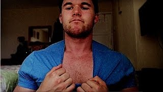 Gay Jr Bodybuilder tight shirt PEC BOUNCE