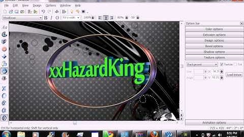Xara3D6 TechTutorial[How to make a cool 3D text]