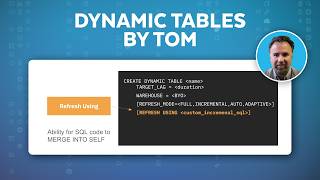 Dynamic Tables: Implementing SCD Type2