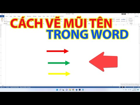 #1 Cách Vẽ Mũi Tên Trong Word Mới Nhất