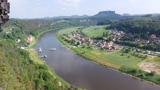 2023.1. Sächsische Schweiz, Bad Schandau, Bastei, Rathen, Festung Königstein und Pirna