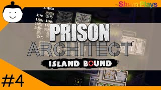 Prison Architect: More Cells with Cell Block B & More Escapes... - Island Bound Part 4 | Shum Plays
