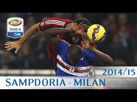 Sampdoria Milan Serie A 14 15 Eng Youtube