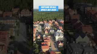Berkeley Homes Hartland Village New Homes Construction Update - July 2023 - DJI Air 2S